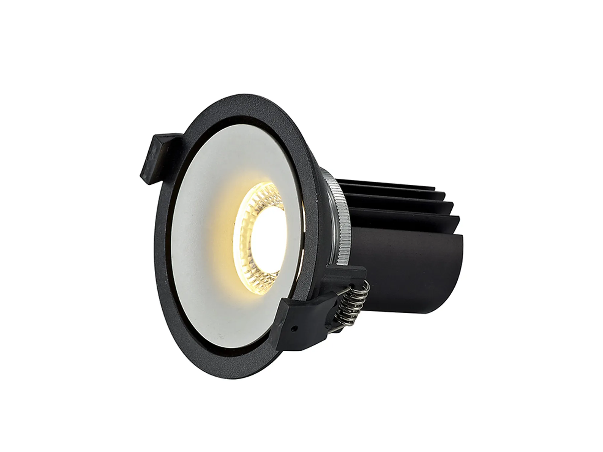 Bolor 12 Tridonic Powered 12W 2700K 1200lm 24° CRI>90 LED Engine Black/White Fixed Recessed Spotlight, IP20 DM202127  Dlux Bolor 12